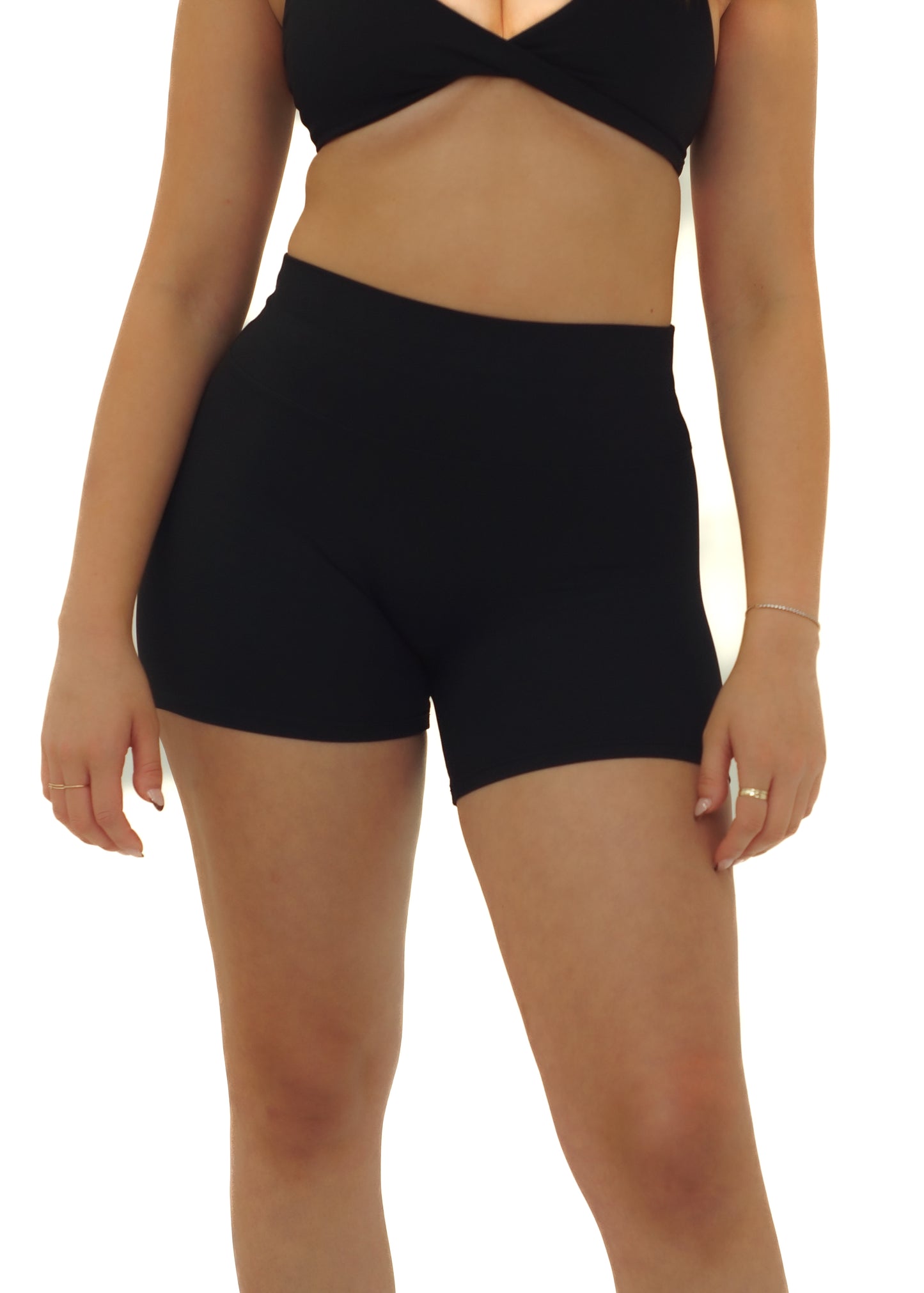 Shortie Shorts - Black