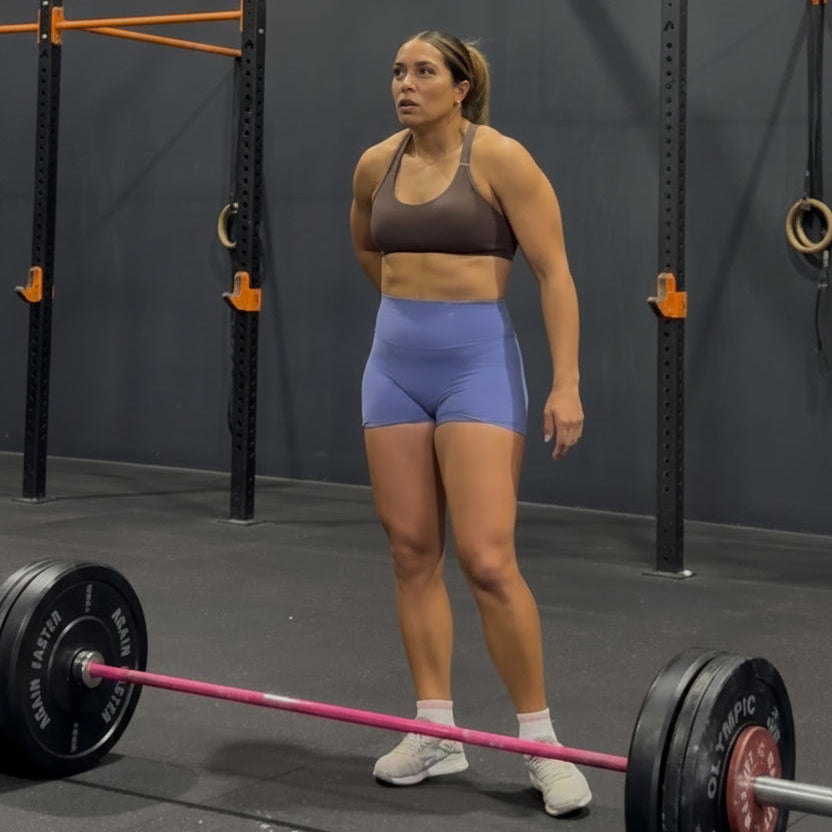 Shortie Shorts - Light Purple