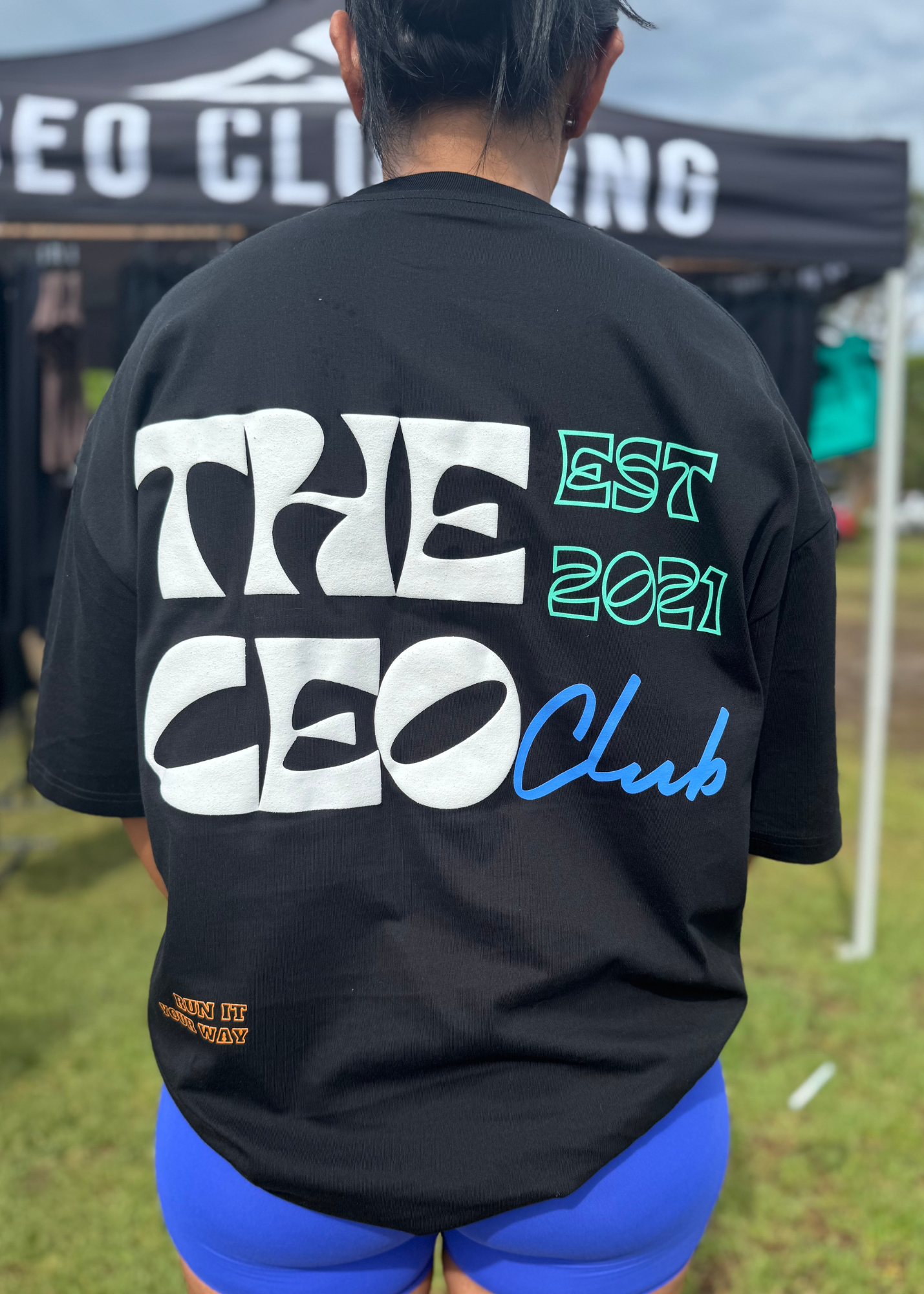 Club Puff Tee - Black