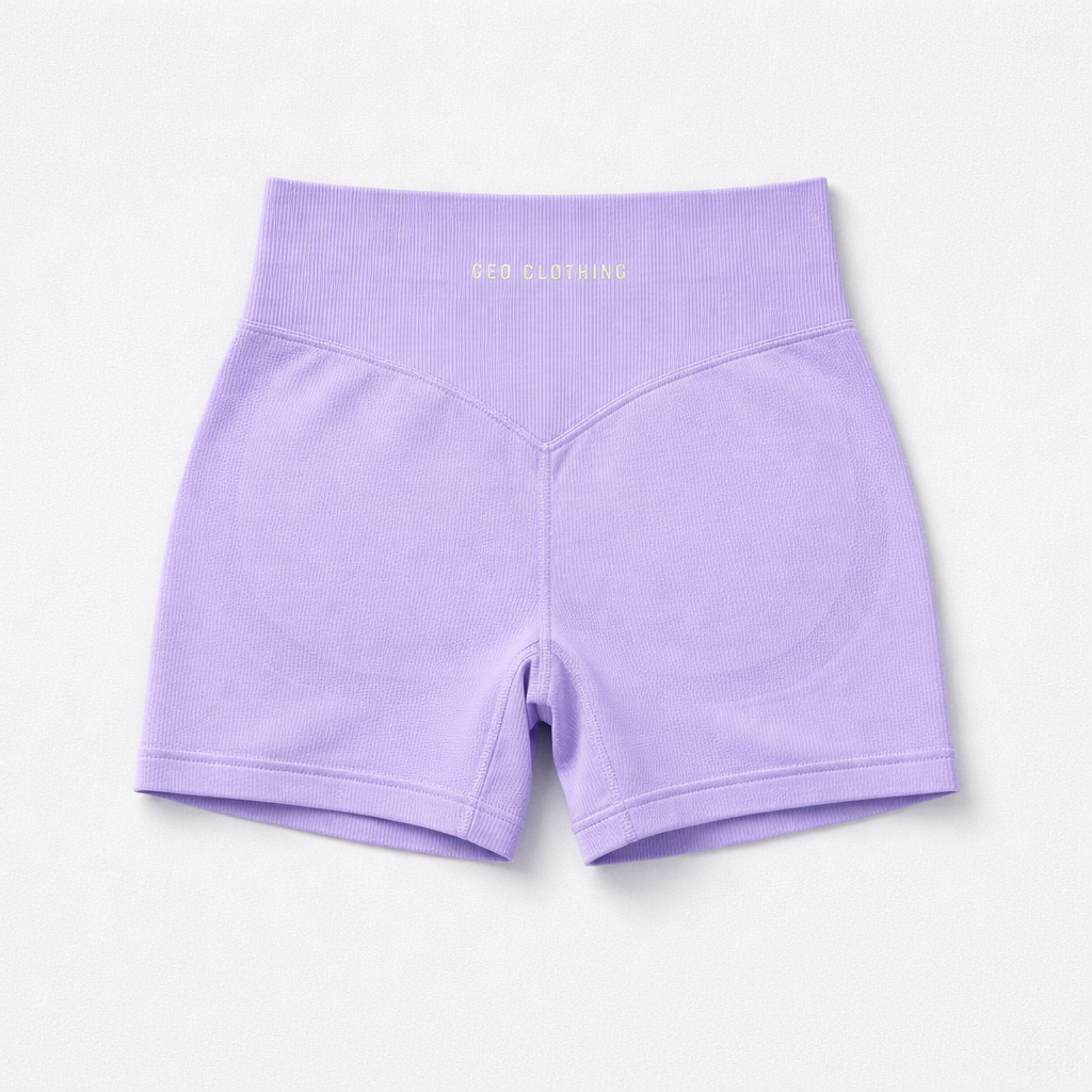 Seamless Booty Shorts - Lilac