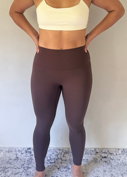 Slushie Leggings - Chocolate Brown