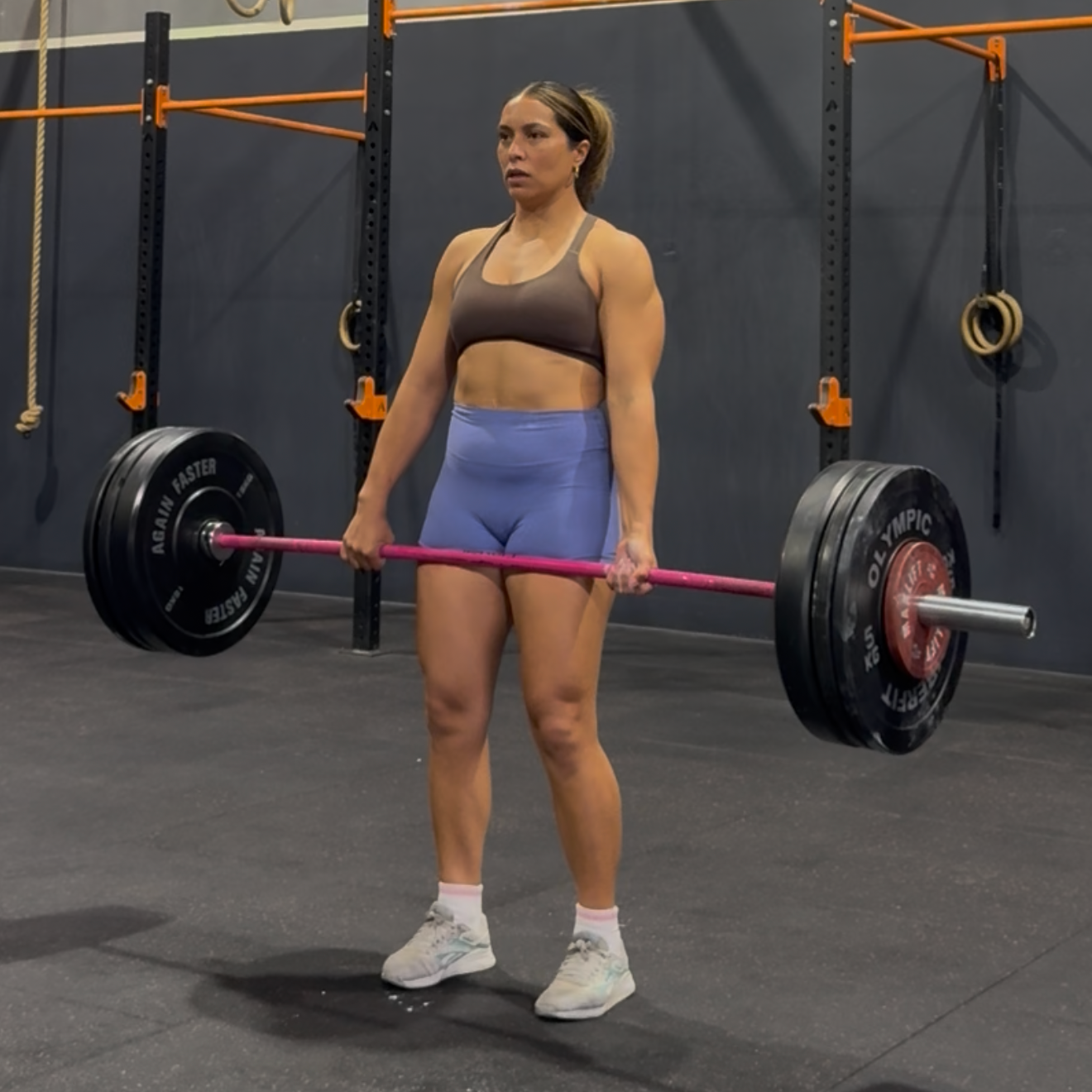 Shortie Shorts - Light Purple