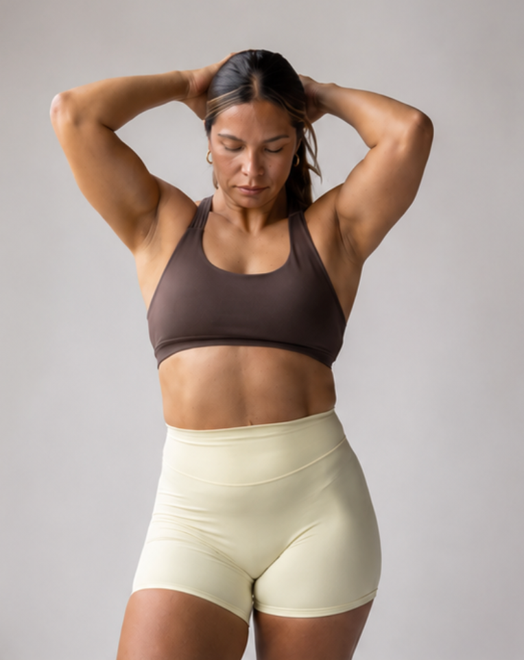 Nova Tri Bra - Chocolate Brown