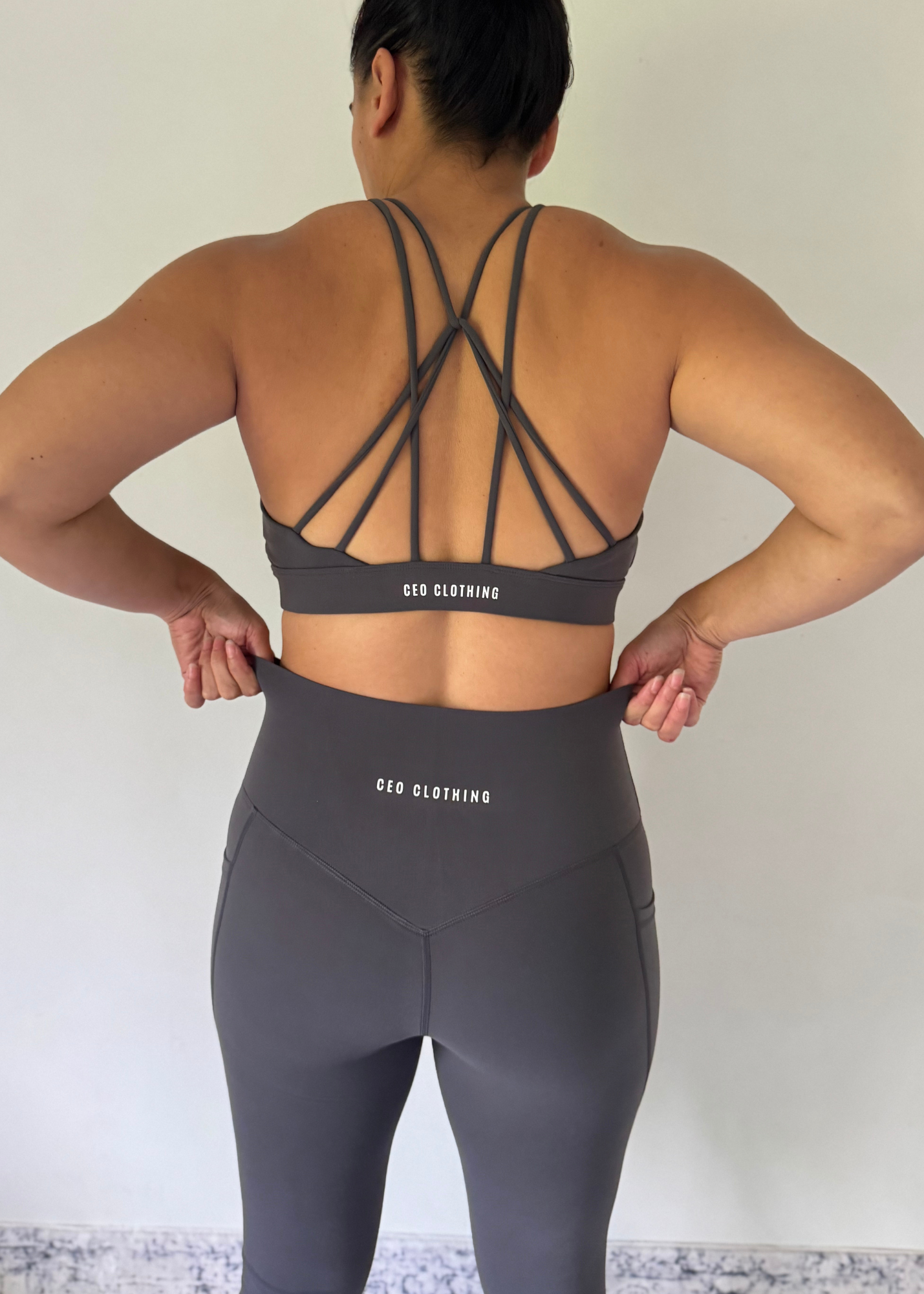 Flex V Bra - Grey