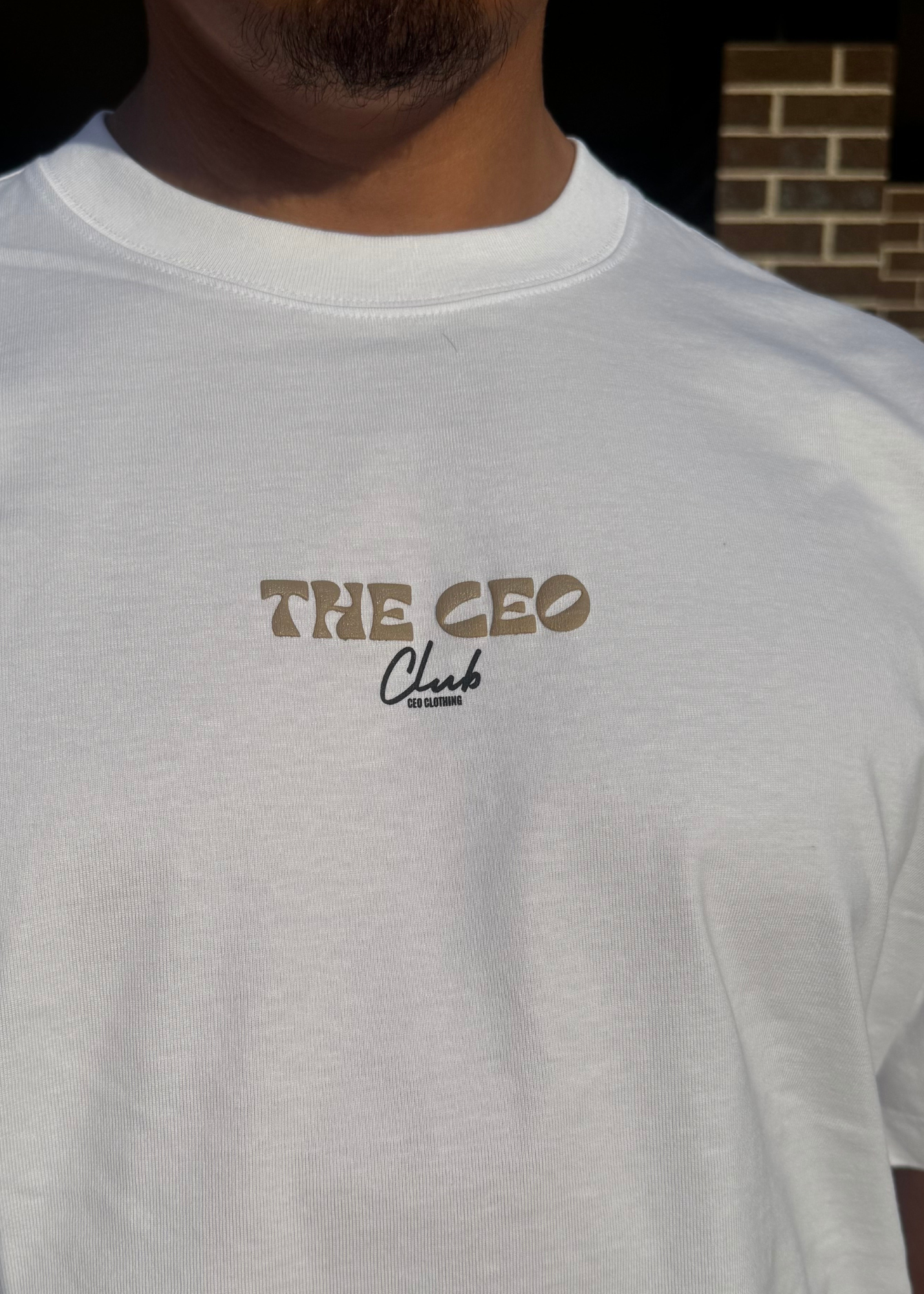 Club Puff Tee - White