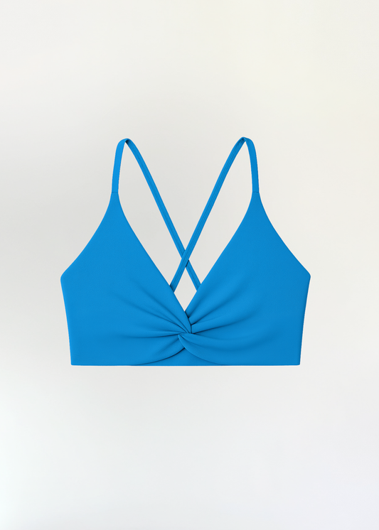 NKD Twist Bra - Ocean Blue