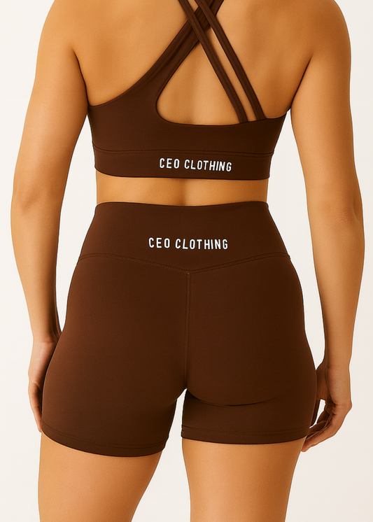 Slushie Shorts - Chocolate Brown