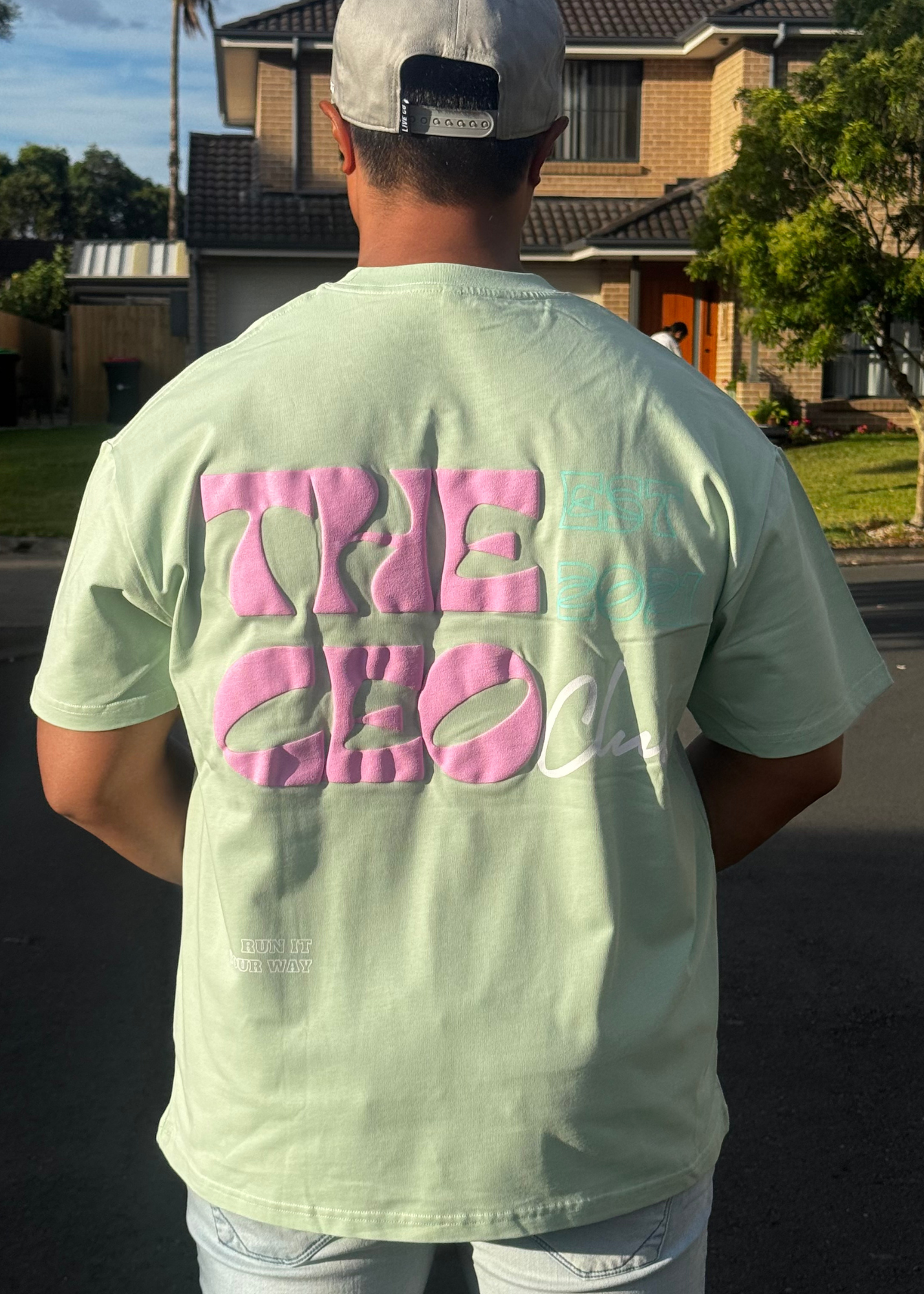 Club Puff Tee - Mint