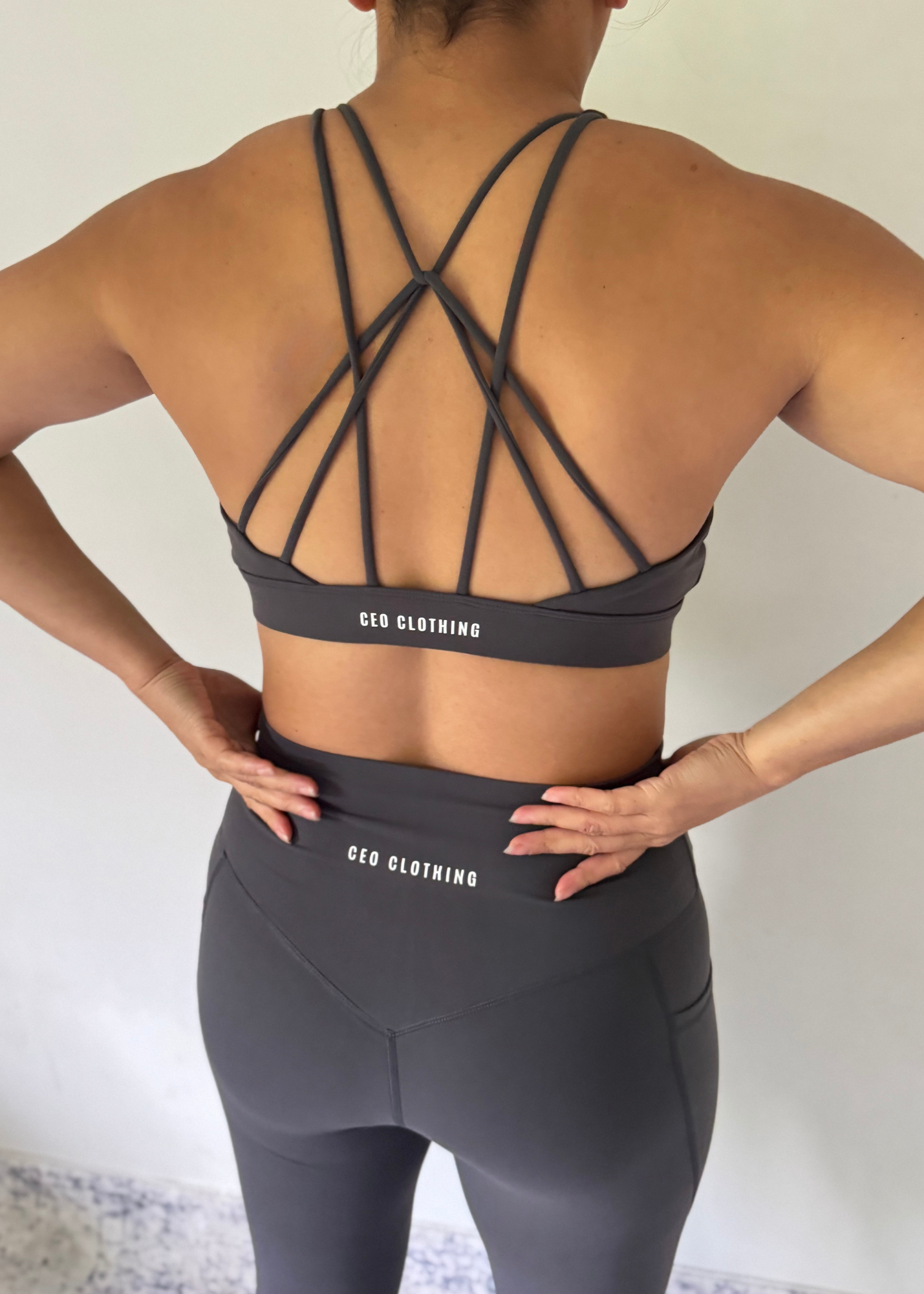 Flex V Bra - Grey