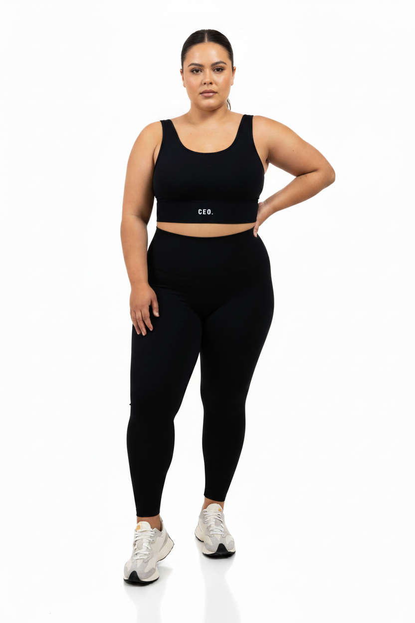 Slushie Leggings Black studio shot